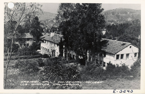 Erdman Hall - General view of rear