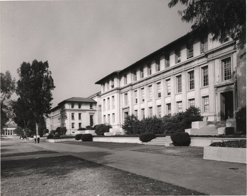 Fowler Hall - West facade from south-west