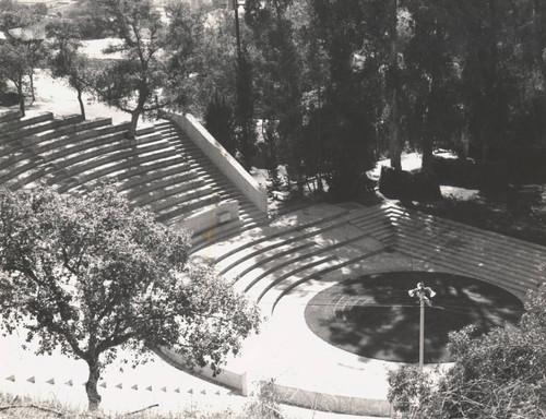 Bird Hillside 'Greek' Theatre - Orchestra pit and south side