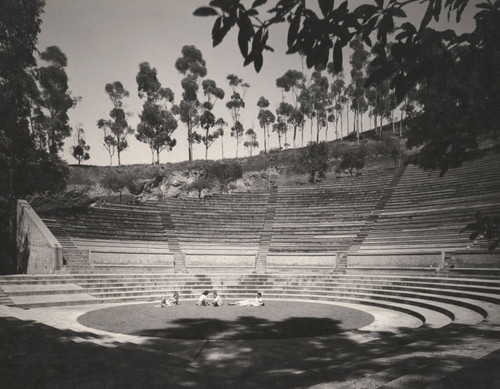 Bird Hillside 'Greek' Theatre - Seating viewed from stage