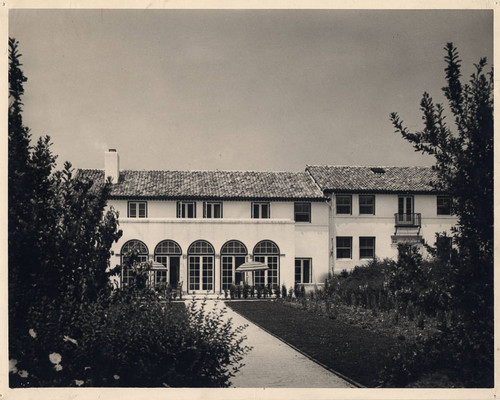 Erdman Hall - South sunporch