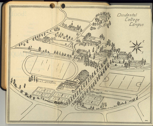 Campus Map, 1931