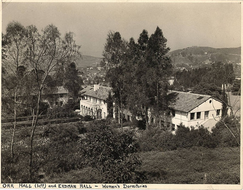 Erdman Hall - From site of Dean's Home