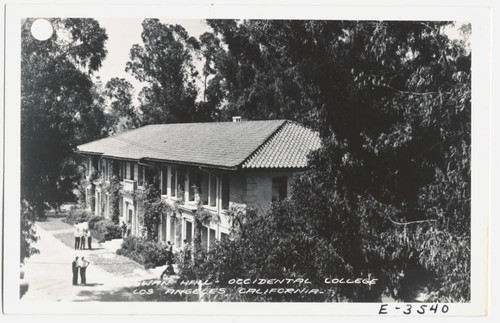 Swan Hall - West facade from south-west