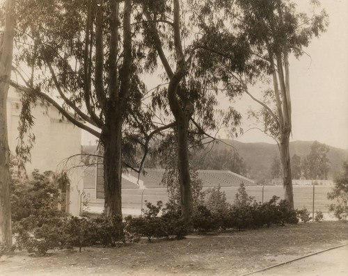 Patterson Field - View from Swan Hall (Image used for Postcard)