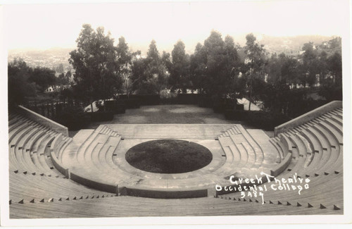 Bird Hillside 'Greek' Theatre - General view towards stage