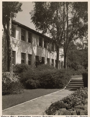 Erdman Hall - South walkway