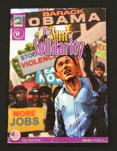 Barack Obama ""The Rising Sun"" Story Comic Book