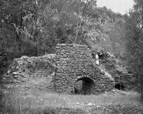 Lime Kiln of Judge James A. Shorb and his Clerk, William F. Mercer, Marin County, California