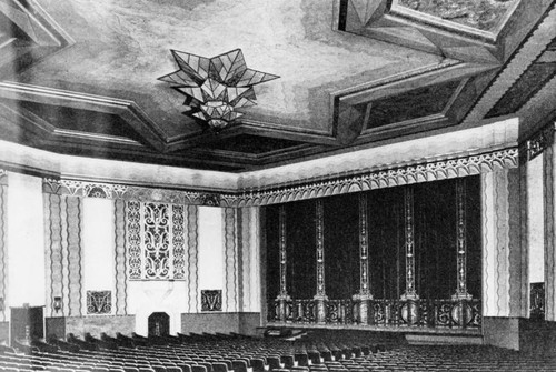 Theater seating in Fox Theater