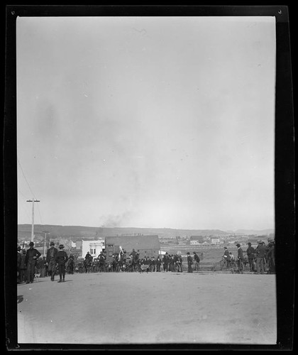 Spanish-American War Expedition leaving for Manila, Van Ness Avenue, San Francisco