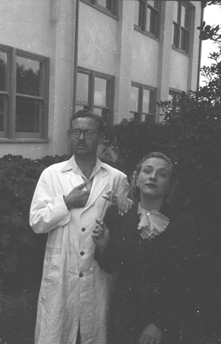 Scripps Circa 1947. Brian Boden [and Elizabeth Kampa Boden]