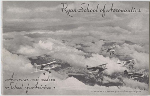 Ryan School of Aeronautics, Lindbergh Field, San Diego, California