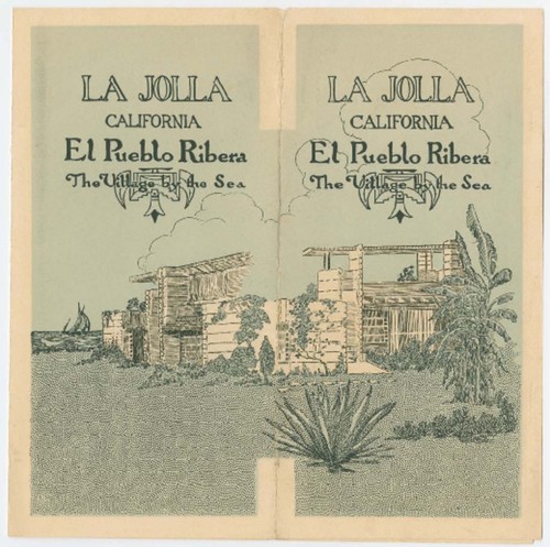 La Jolla, California, El Pueblo Ribera : the village by the sea