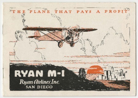 Ryan M-1, the plane that pays a profit