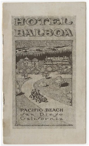 Hotel Balboa, Pacific Beach, San Diego, California