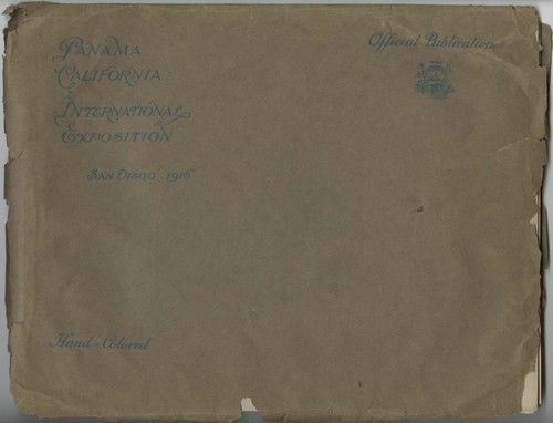 Official publication, Panama California International Exposition : San Diego, 1916