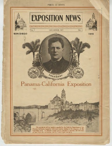 Panama-California exposition news