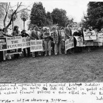 Home building protest