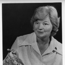 Yvonne James, Australian Girl Guides, who found her Melbourne Girl Guides calendar at a local Girl Scout office