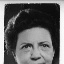 Mrs. Dan A. Kimball (Doris Fleeson Kimball). He was Secretary of the Navy under Truman, then president and board chairman of Aerojet General Corporation