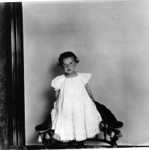 Unknown girl indoors