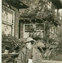 Woman in Coat and Hat