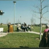 Walerga Park Plaque Dedication: Henry Taketa Address the Audience