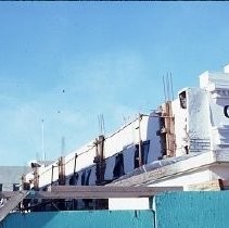 Old Sacramento. Old Sacramento. View of the Pacific Stables building on the corner of Second and L Streets