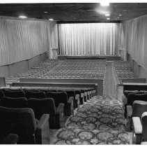 This is the interior of the Showcase Theater [formerly the Lincoln Theatre] at 412 L St. The remodeled theater seats 800 and will open tonight