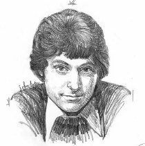 Drawing of Gary Deeb by John Lopes