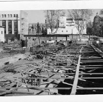 Exterior view of new California State Office Buildings under construction