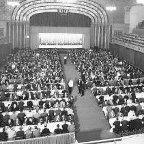 Meeting at Memorial Auditorium