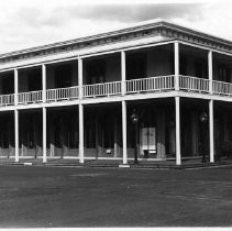 Photograph of C.C. Morse Building in Old Sacramento, after restoration