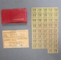 Gas ration book