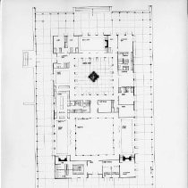 Second Place Floor Plan for Governor's Mansion Design Contest