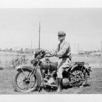 Policeman on Motorcycle