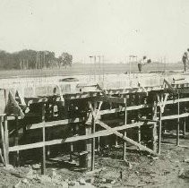 Grizzly Slough Bridge construction