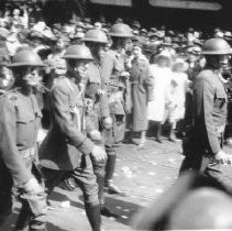 Soldiers in a parade