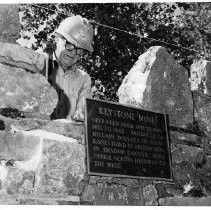 Keystone Mine Plaque
