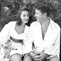 Rudy Vallee, Eleanor Norris Lake Tahoe Cir.1946