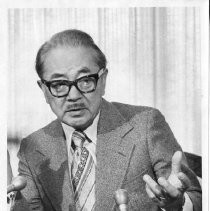 Dr. S.I. Hayakawa in Sacramento