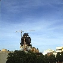 Views of the Sacramento Housing and Redevelopment Agency (SHRA) projects. This view is for the Renaissance Tower under construction at 801 K Street in Sacramento