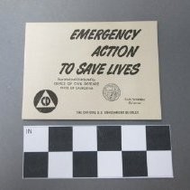 Pamphlet, Instruction