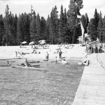 Beach Scene, Lake Tahoe