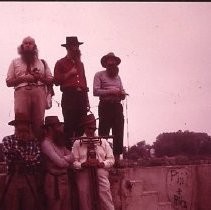 Old Sacramento historic district. View of the Tanscontinental Railroad Survey of 1969 for the centennial of the completion of the transcontinental railroad