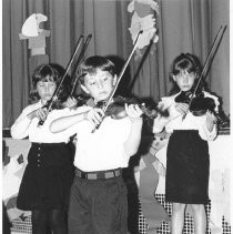 Children Playing Violins