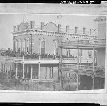 Crowd on Balcony