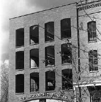 Parking garage in Old Sacramento