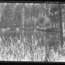 An unidentified mountain lake